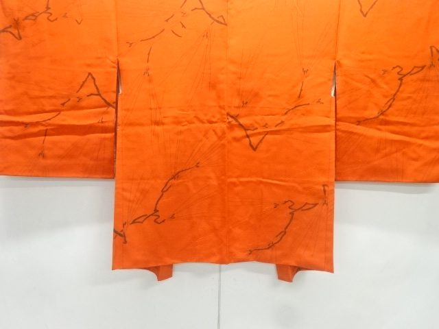 JAPANESE KIMONO / HAORI / SILK / PINE